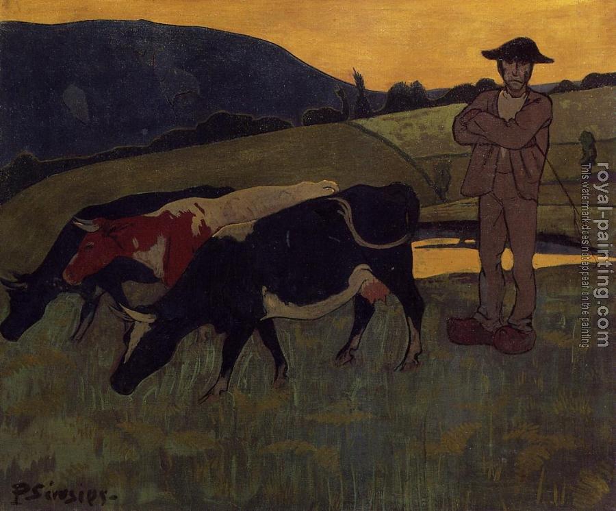 Paul Serusier : Peasant with Three Crows